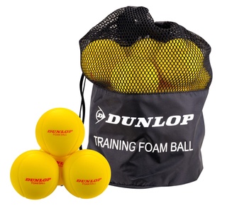 Teniso kamuoliukai Dunlop TRAINING FOAM 12 vnt